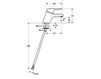 Wash basin mixer Hansa Hansaprado 0142 2273 Contemporary / Modern