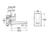 Wash basin mixer ROCA Taps A5A4701C00 Contemporary / Modern