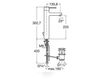 Wash basin mixer ROCA Taps A5A3460C00 Contemporary / Modern