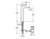 Wash basin mixer ROCA Taps A5A3450C00 Contemporary / Modern