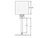Ceiling mounted shower head FIR Bathroom & Kitchen 85496231000 Contemporary / Modern