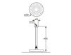 Ceiling mounted shower head FIR Bathroom & Kitchen 80492631000 Contemporary / Modern