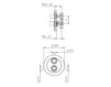 Built-in mixer Palazzani Termostatici 862410 Contemporary / Modern