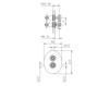 Built-in mixer Palazzani Termostatici 512410 Contemporary / Modern