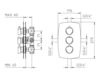 Built-in mixer Palazzani Riva 672417 Contemporary / Modern