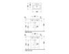 Wall mounted wash basin Duravit 2nd Floor 049160 00 00 Contemporary / Modern