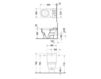 Floor mounted toilet Duravit Starck 3 012609 00 00 Contemporary / Modern