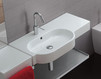 Wall mounted wash basin Hatria Area Y0U9 Contemporary / Modern