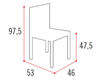 Chair Idealsedia srl Today 203 Contemporary / Modern