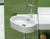 Wall mounted wash basin Hatria Area Y0WH Contemporary / Modern