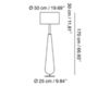 Floor lamp Olympia Home switch Home 2012 SA1137A Contemporary / Modern