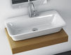 Wall mounted wash basin Art Ceram Cow L6803 Contemporary / Modern