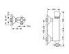 Thermostatic mixer Joerger Delphi 109.20.250 Contemporary / Modern