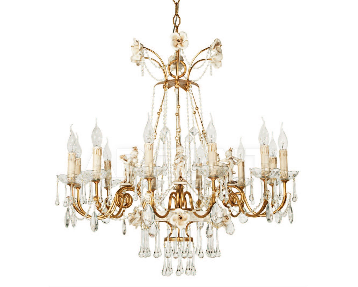 Buy Сhandelier Florenz Lamp di Bandini Arnaldo & C. s.n.c. La Luce 9029.12FOI