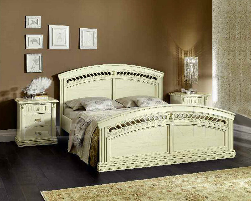 Buy Bed CURVO CON PEDIERA Mario Villanova Angelica A1422D