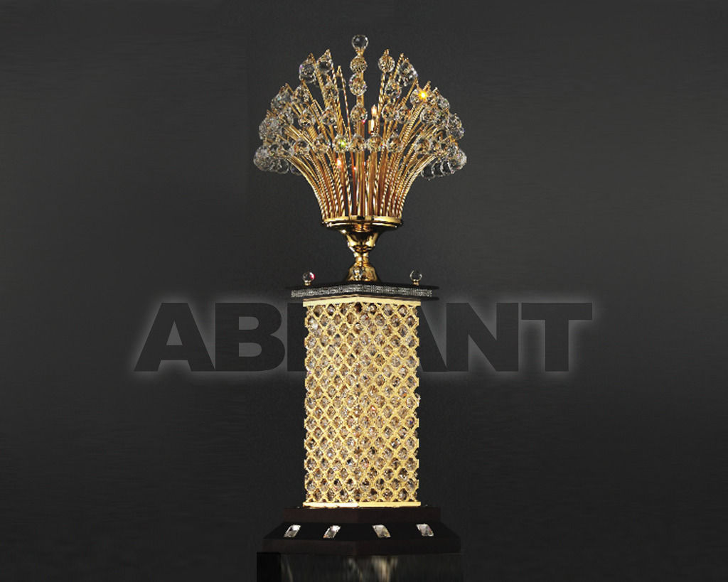 Buy Floor lamp Asfour Crystal Crystal 2013 FL 200/18 Ball Gold