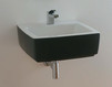 Wall mounted wash basin Galassia Sa02 8954NB Contemporary / Modern
