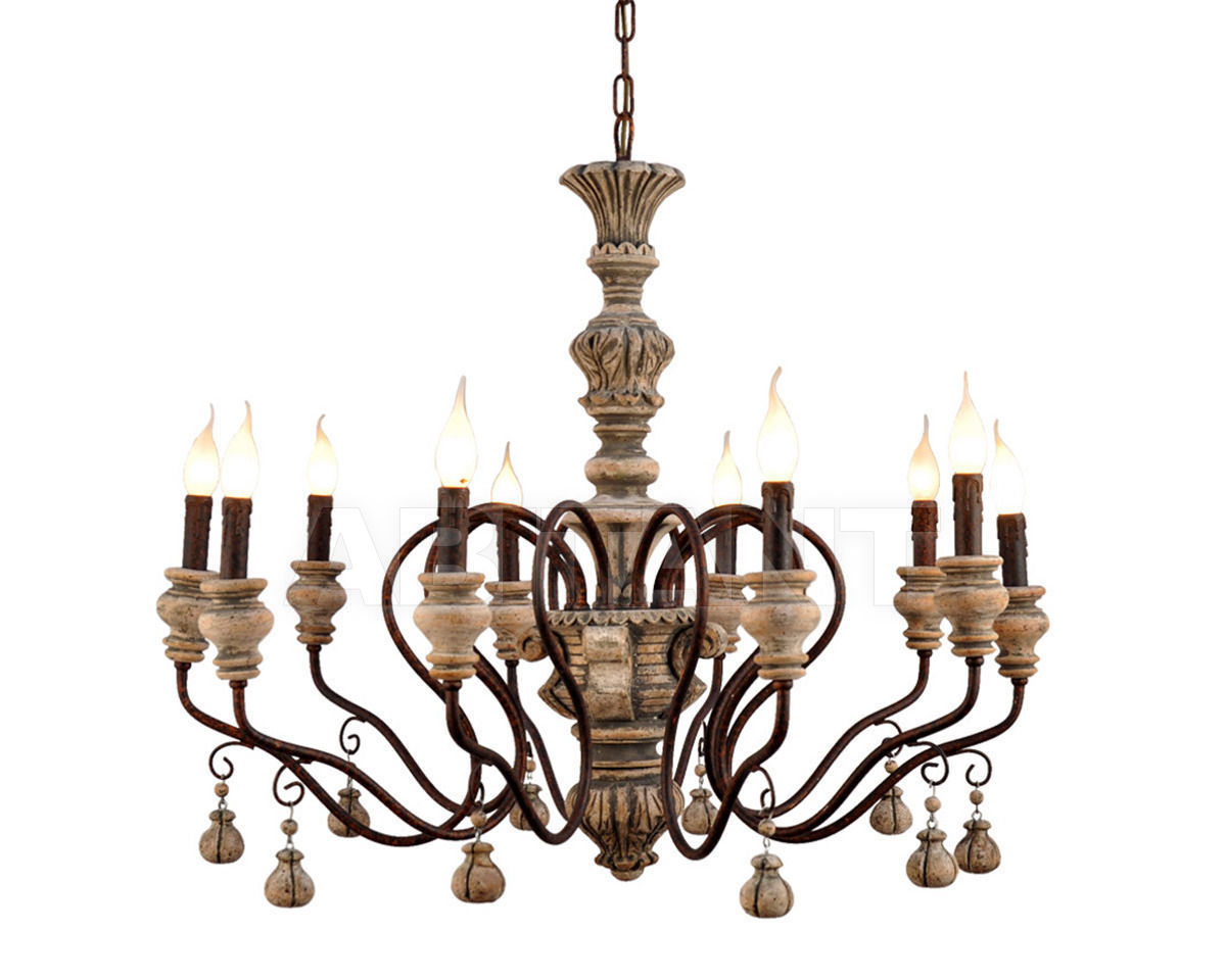 Buy Сhandelier GABRIEL CHANDELIER Gramercy Home 2014 CH004-10-AKD