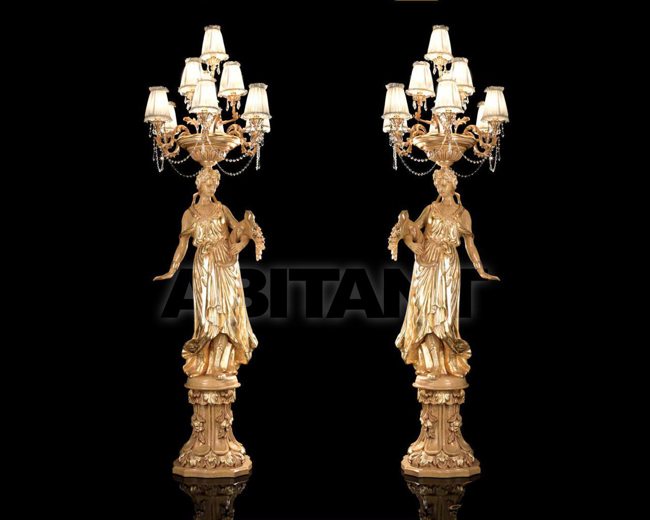 Buy Floor lamp BITOSSI LUCIANO & FIGLI s.n.c. Lady D. 8790