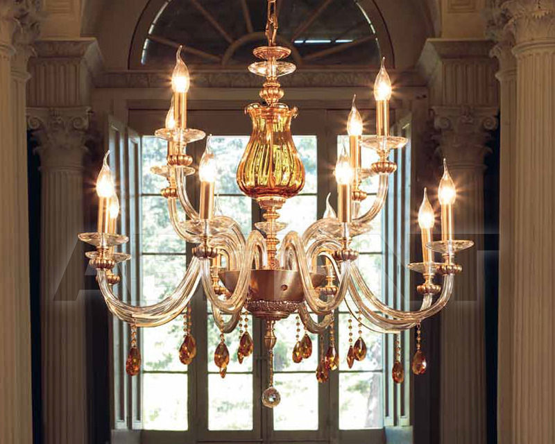 Сhandelier Flora L8+4 decor price on request Buy Сhandelier Euroluce Lampadari Elite Flora L8+4 decor