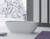 Bath tub Flora Style Lovely Bath DIVA Bianco opaco Minimalism / High-Tech