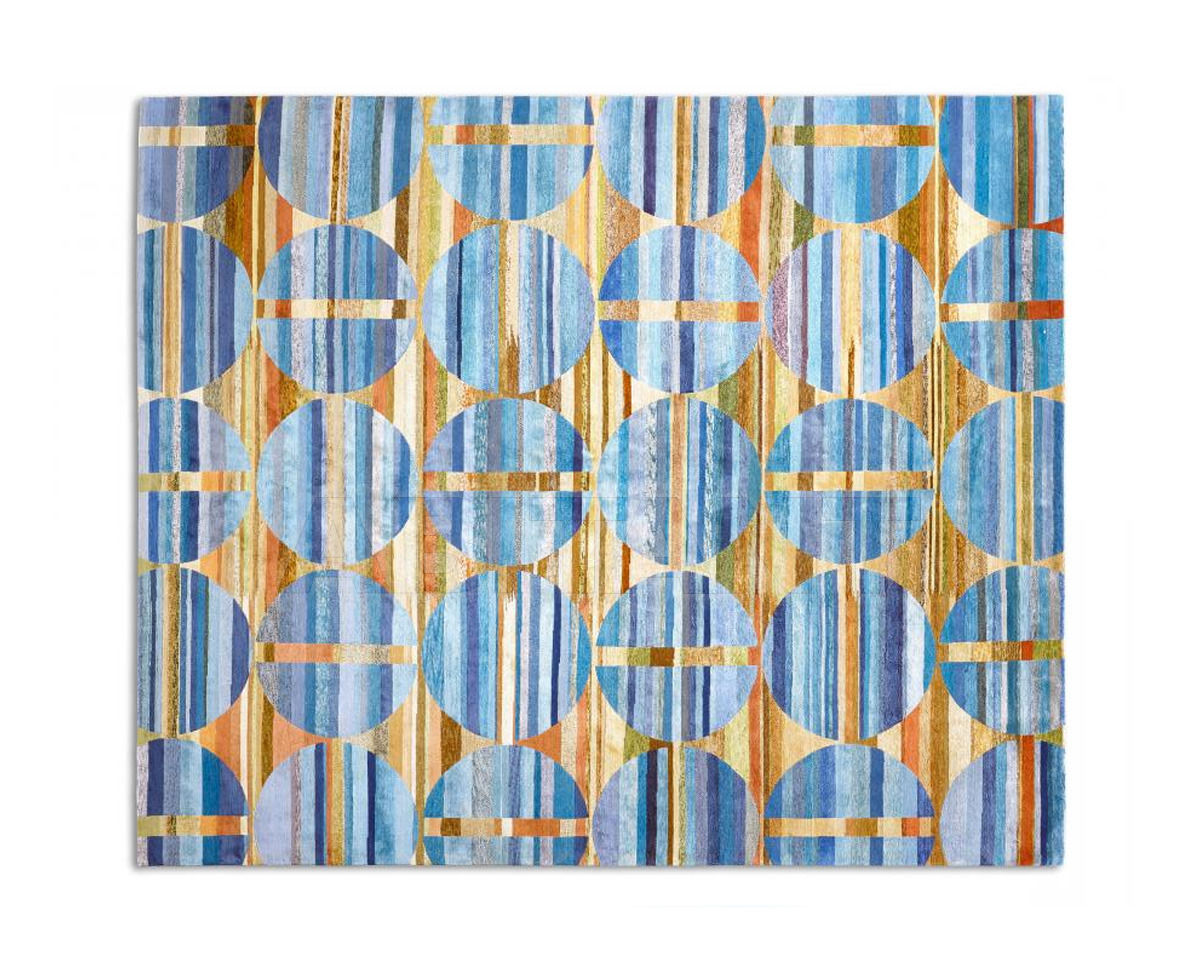 Buy Modern carpet Rug Star I Am Classic Screw ECO | BlueGreen on Gold