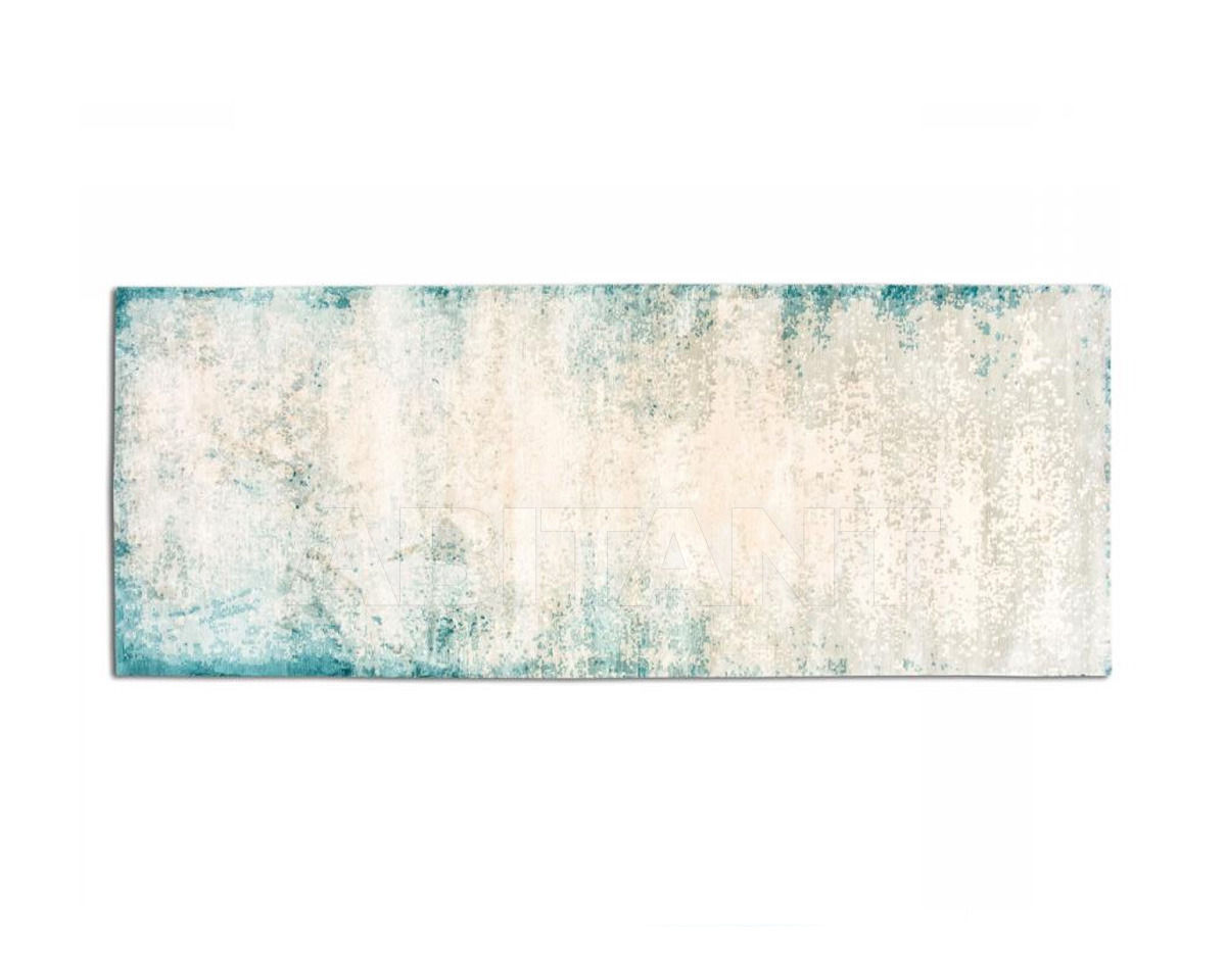 Buy Modern carpet Rug Star Walking Fields Waterlily Supreme No. 01 | VintageIceColdBlue_Runner 