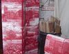 Portiere fabric GLASGOW TOILE - REDS Timorous beasties Toile GTOIL/LU/01/RD Loft / Fusion / Vintage / Retro