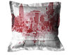 Pillow NEW YORK CITY TOILE - REDS Timorous beasties Toile NYTOIL/CUSH/LU/01/RD Loft / Fusion / Vintage / Retro