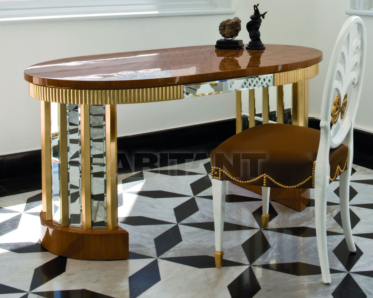 Writing desk ST-140 price on request Buy Writing desk Rozzoni Mobili Roma Collection ST-140