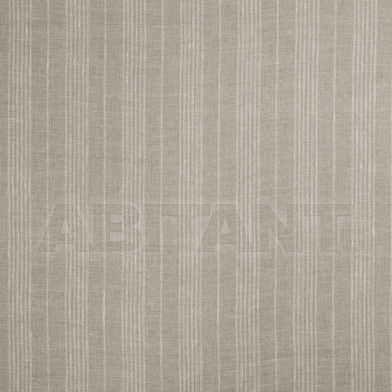 Buy Portiere fabric Lewis Stripe Taupe Fabricut Linen Window 0211601
