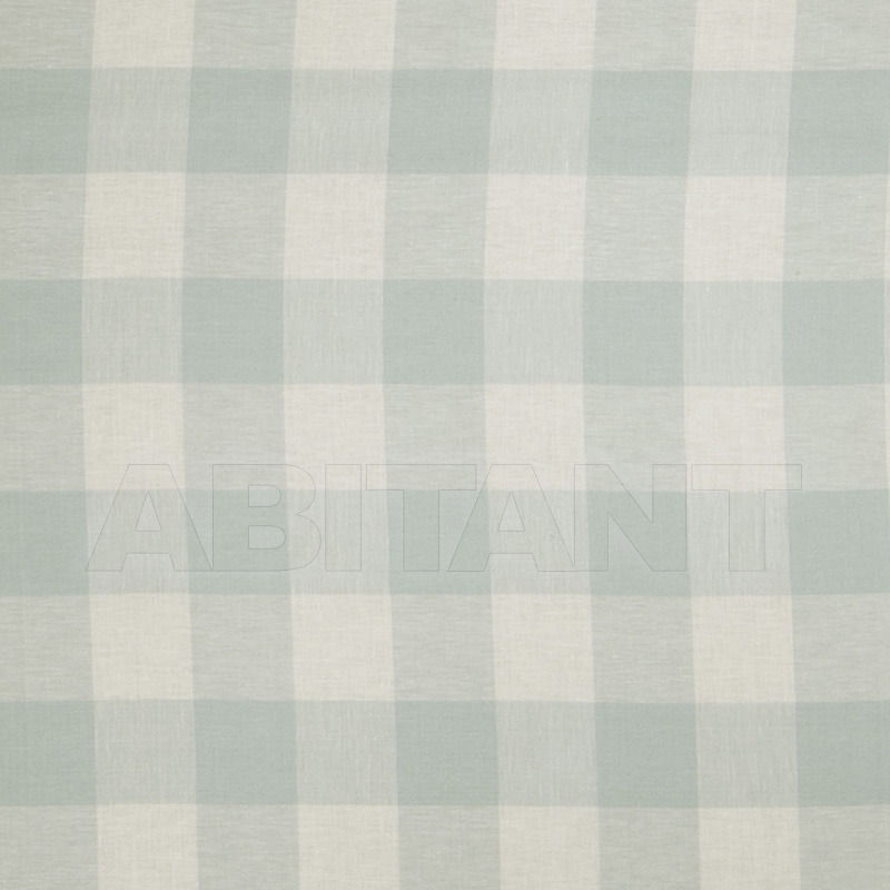 Portiere fabric Perle Check Aqua 0199001 price on request Buy Portiere fabric Perle Check Aqua Fabricut Linen Window 0199001
