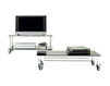 Media stand MOBY 1 E MOBY 2 De Padova Contract MB2CLBI Contemporary / Modern