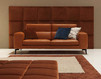 Sofa FRANK DIVANO 195 RELAX MANUALE terracotta Sofa Valmori Il Giorno FRANK DIVANO 195 RELAX MANUALE Contemporary / Modern