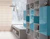 Shelves BLUES BL-04.1 white Shelves BMT s.r.l Sound Blues BLUES BL-04.1 Contemporary / Modern