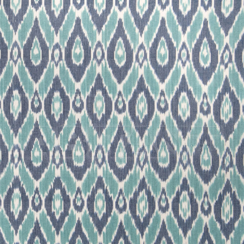 Portiere fabric Agamede Ikat Ocean 1873402 price on request Buy Portiere fabric Agamede Ikat Ocean Fabricut Vignettes XI 1873402