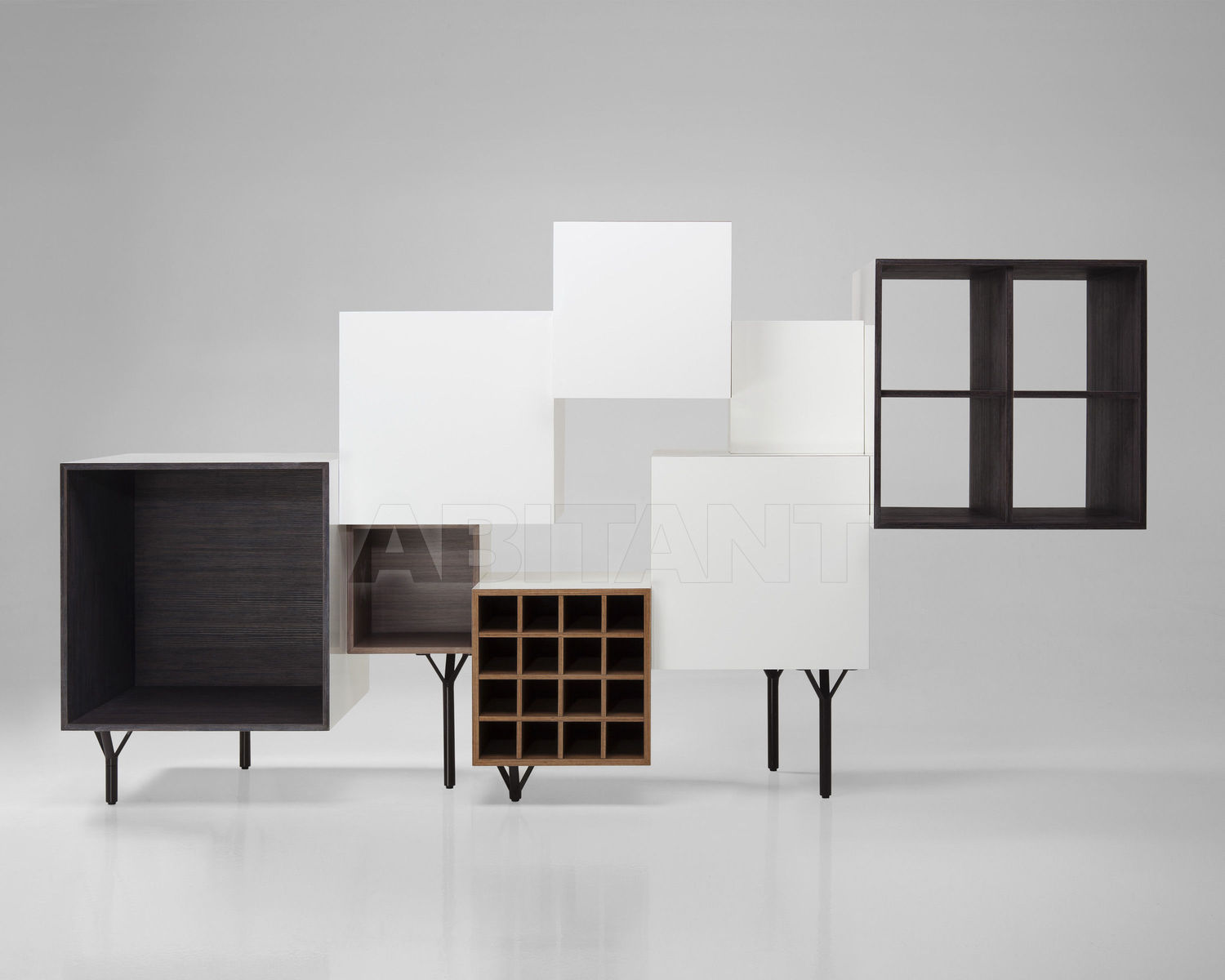 Modular system Model C price on request Buy Modular system B.D (Barcelona Design) STORAGE AND SHELVING Model C