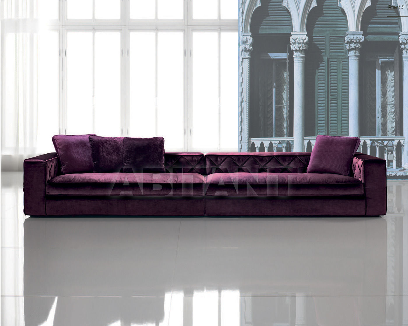 Sofa Richmond RICHMOND x2 LATERALE 193x113/100 2/1 SEDILI price on request Buy Sofa Richmond Zandarin Exellence RICHMOND x2 LATERALE 193x113/100 2/1 SEDILI