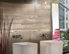Wall tile Fluid Bronze Ceramiche Brennero Concrete Evolution FLUIB Contemporary / Modern