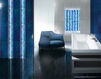 Wall tile Toth Curvo Blu TOCBL Blue Wall tile Toth Curvo Blu Ceramiche Brennero Folli Follie TOCBL Contemporary / Modern