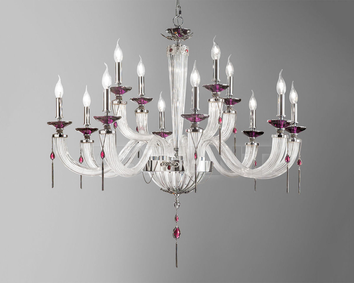 Сhandelier JULIENNE/L8+4L 2 price on request Buy Сhandelier Euroluce Lampadari 2015 JULIENNE/L8+4L 2