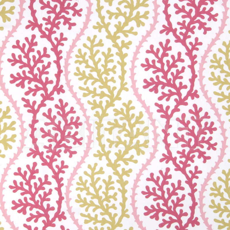 Interior fabric Thetis Coral Pink Coral 1876402 price on request Buy Interior fabric Thetis Coral Pink Coral Fabricut Vignettes XI 1876402